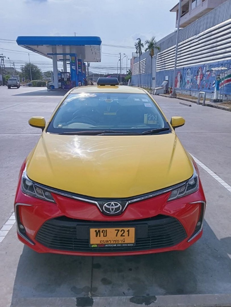 แท็กซี่ให้บริการ .24 ชม